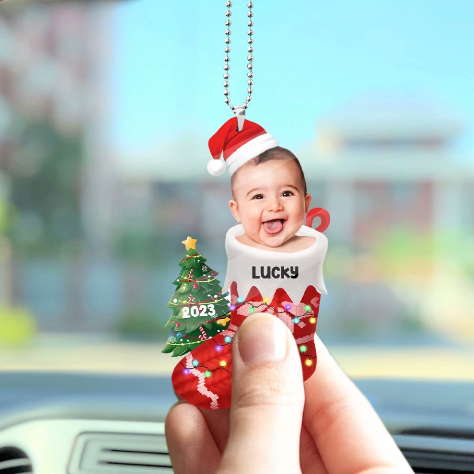 Loveable_decor's tweet photo. 🎄 Baby In The Christmas Sock - Personalized Photo Ornament 🎄

Celebrate a newborn baby’s First Christmas with this adorable Acrylic Ornament! 🎁 Customizable with a photo and name.

🛒 Order now: https://t.co/YnhzKDFOUq

#NewbornBaby #FirstChristmas #PersonalizedOrnament https://t.co/ZKhbVGFiJW