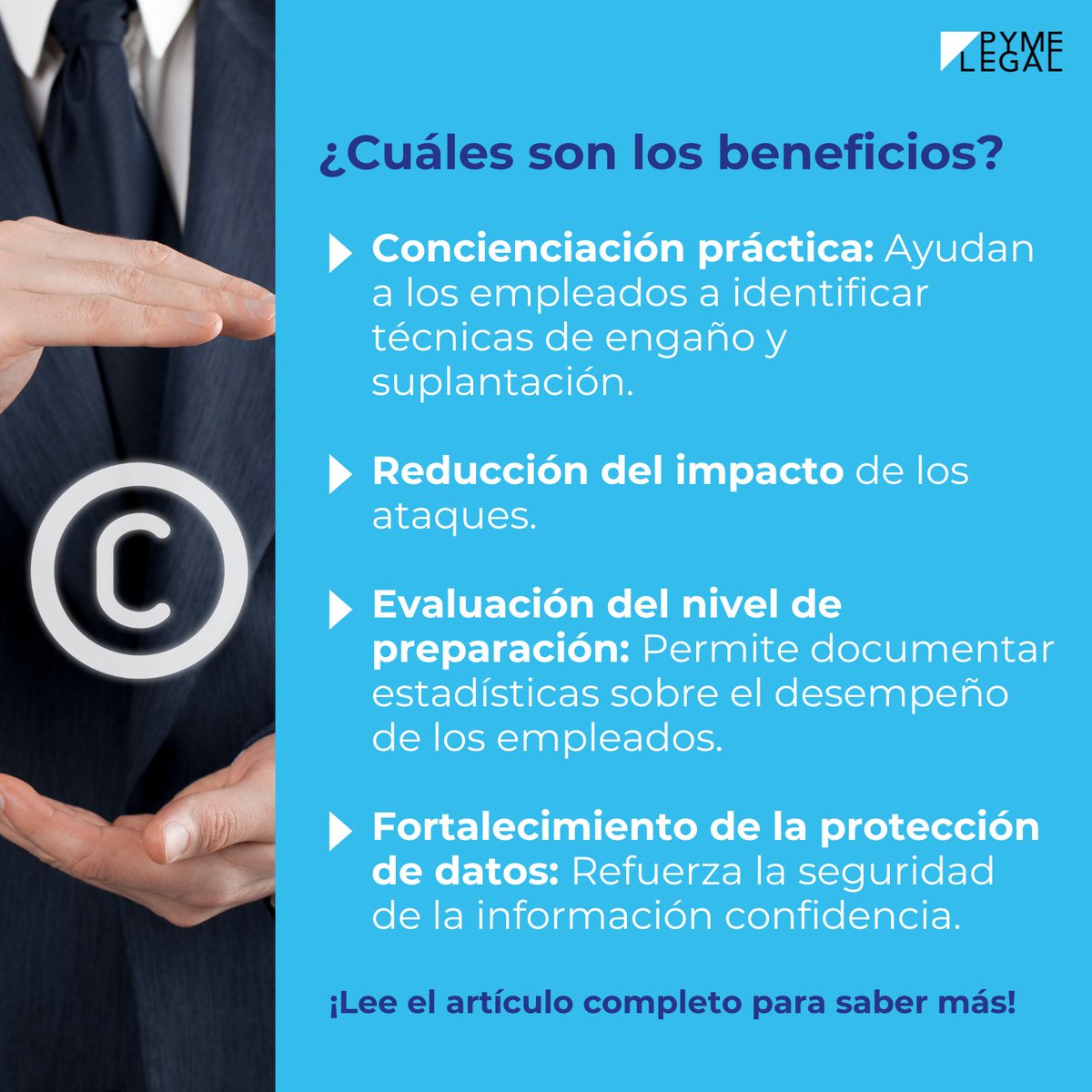 🔐 ¿Tu empresa está preparada para enfrentar un ciberataque?

🔗 Léelo aquí 👉 pymelegal.es/noticias/otros… 

#Ciberseguridad #Phishing #ProtecciónDeDatos #ConcienciaciónEmpresarial #PymeLegal #ProteccióndeDatos #RGPD #LOPDGDD #LSSICE #privacidad