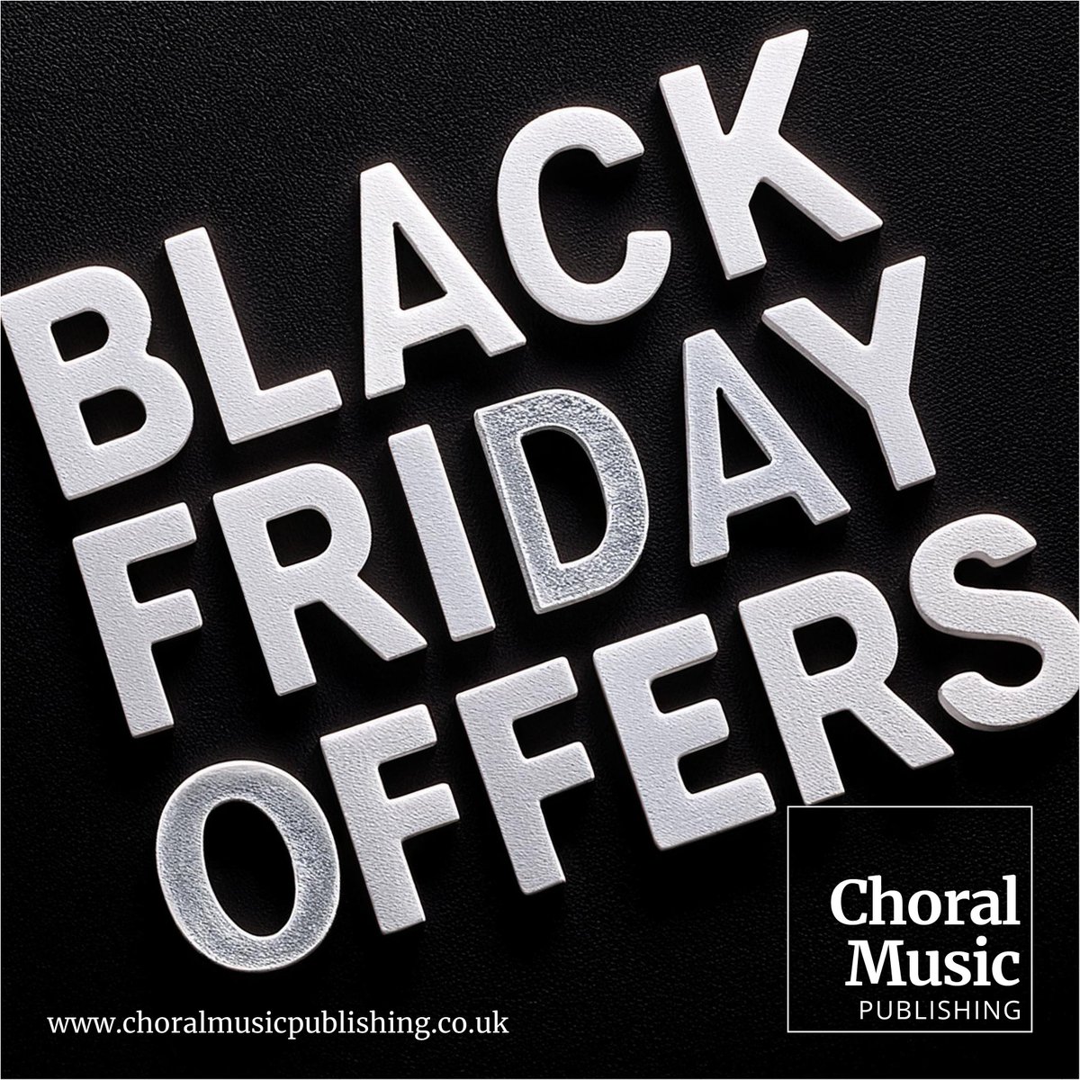 🎄Black Friday weekend is here! 🎶
✨5% off £10+ (code: BFSALE5)
✨10% off £25+ (code: BFSALE10)
✨15% off £50+ (code: BFSALE15)
All scores available for instant download – no waiting for post! 🛍️
📅 Offers end 01.12.24, 23:59!
choralmusicpublishing.co.uk
#BlackFriday #ChoralMusic