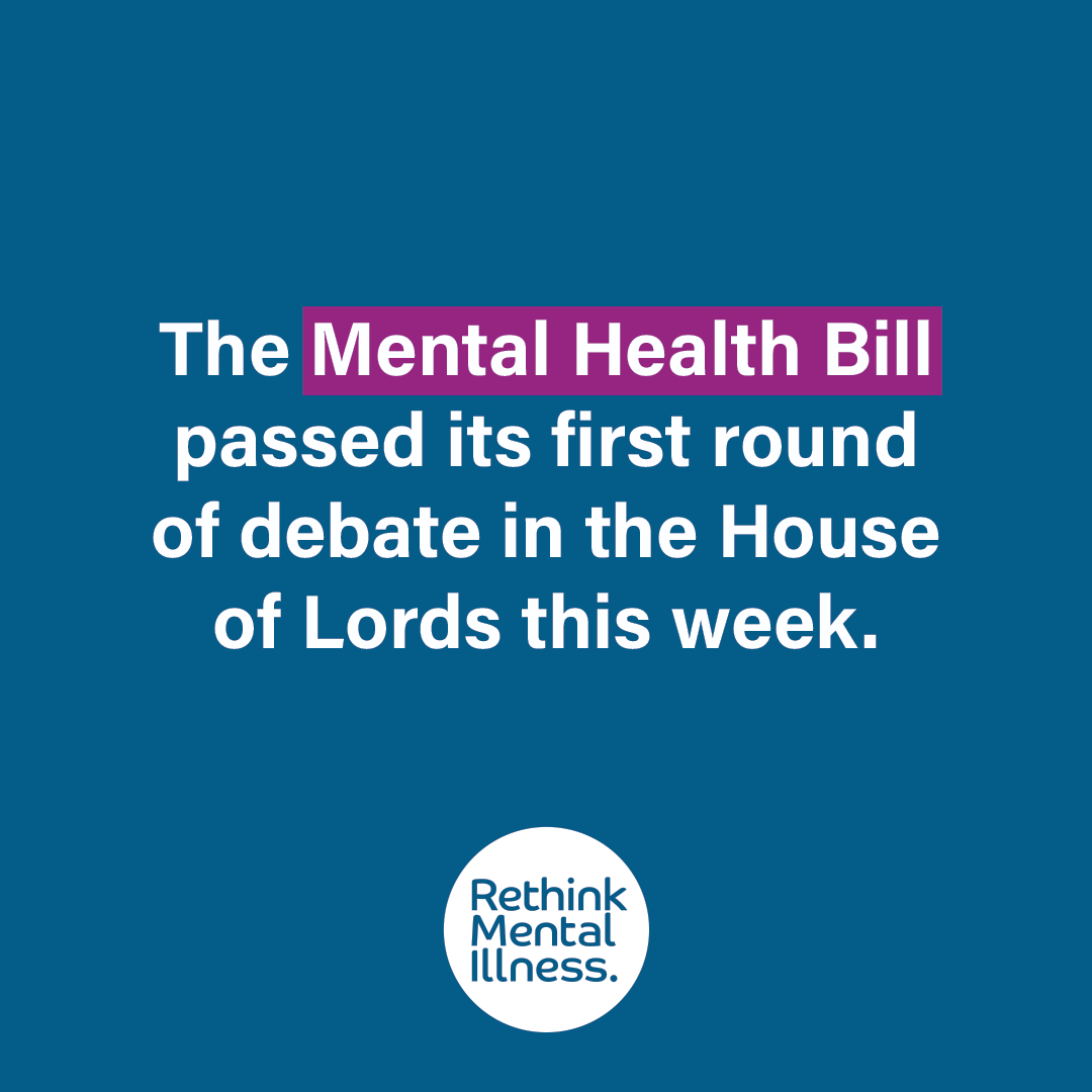 Rethink_'s tweet photo. 🚨 One step closer to Mental Health Act reform.
 
On 16 December, the next stage is for the House of Lords to look at the Bill in detail and discuss possible changes. We'll be watching.

Here's what we think of the Bill in its current form 👉 https://t.co/euHbBZn3NG https://t.co/95radCkGwV