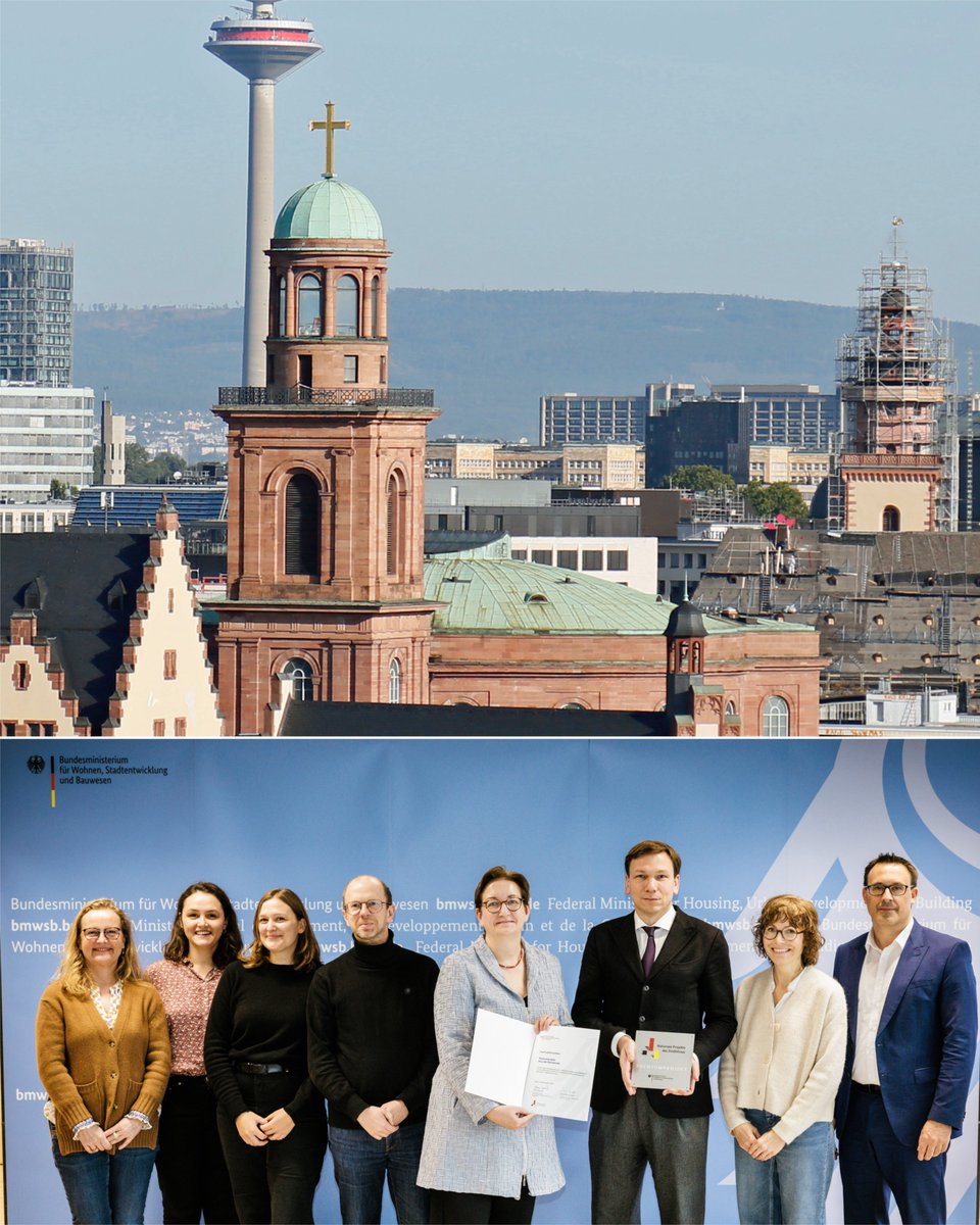 Das „Haus der Demokratie“ wird als Premiumprojekt der „Nationalen Projekte des Städtebaus“ ausgezeichnet! 🙌 🏆 

Damit einher geht eine Förderzusage in Höhe von 460.000 Euro aus dem zugehörigen Bundesprogramm 👉 t1p.de/e379n

<a href="/Paulskirche/">Paulskirche</a>