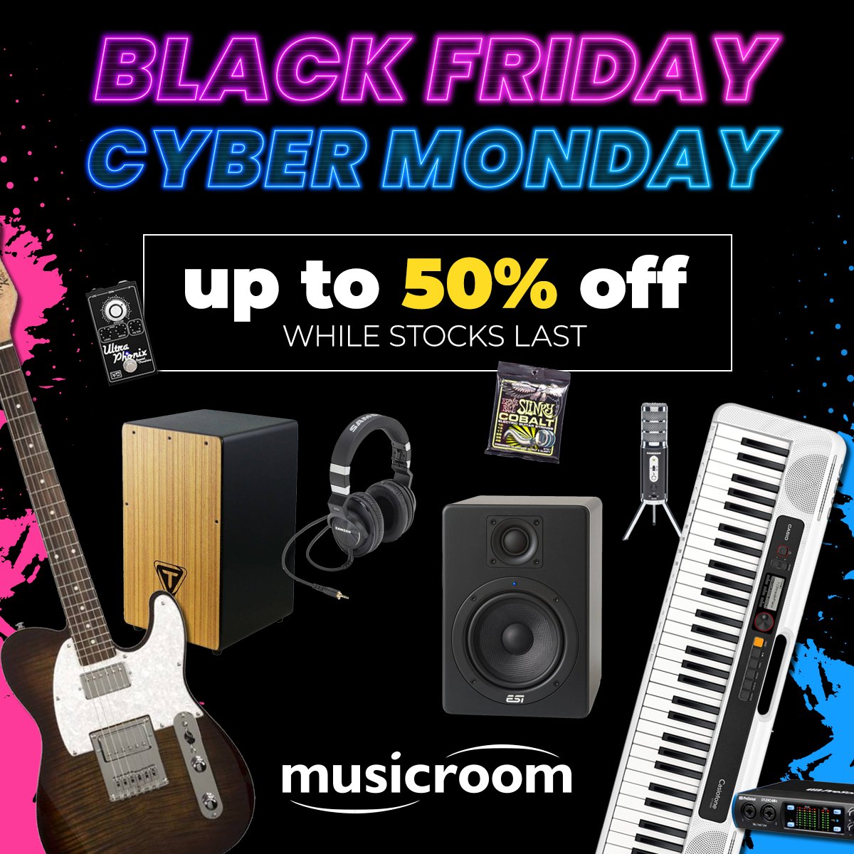 The Musicroom Black Friday sale has begun! Grab amazing deals with up to 50% off a wide range of instruments, accessories, vinyl, and more—while stocks last.

Shop now ➡️ musicroom.com/black-friday