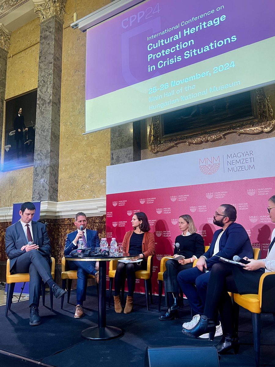 HungaryHelps's tweet image. #HungaryHelps Agency proudly participated in the #CPP24 Conference, sharing insights on protecting cultural heritage during crises. #CPP24 #CulturalHeritage