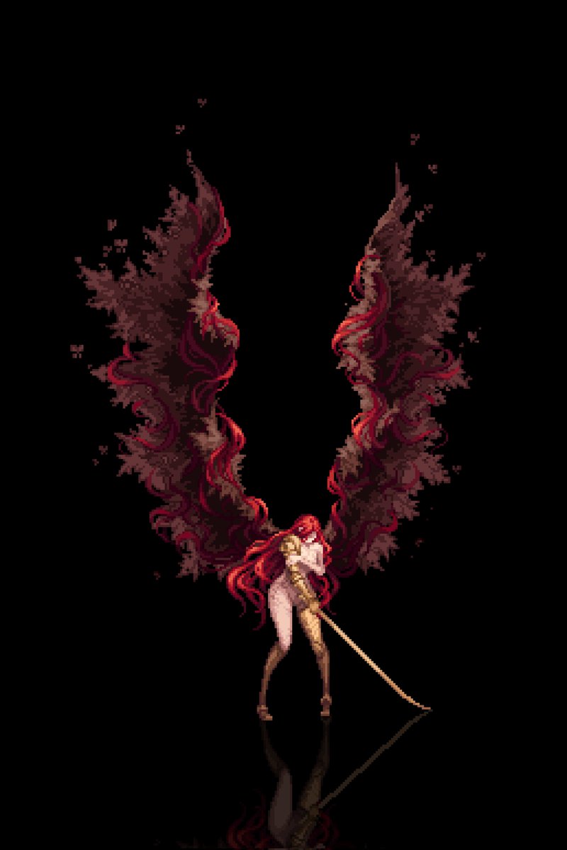 Malenia

#ELDENRING
#pixelart 
#ドット絵