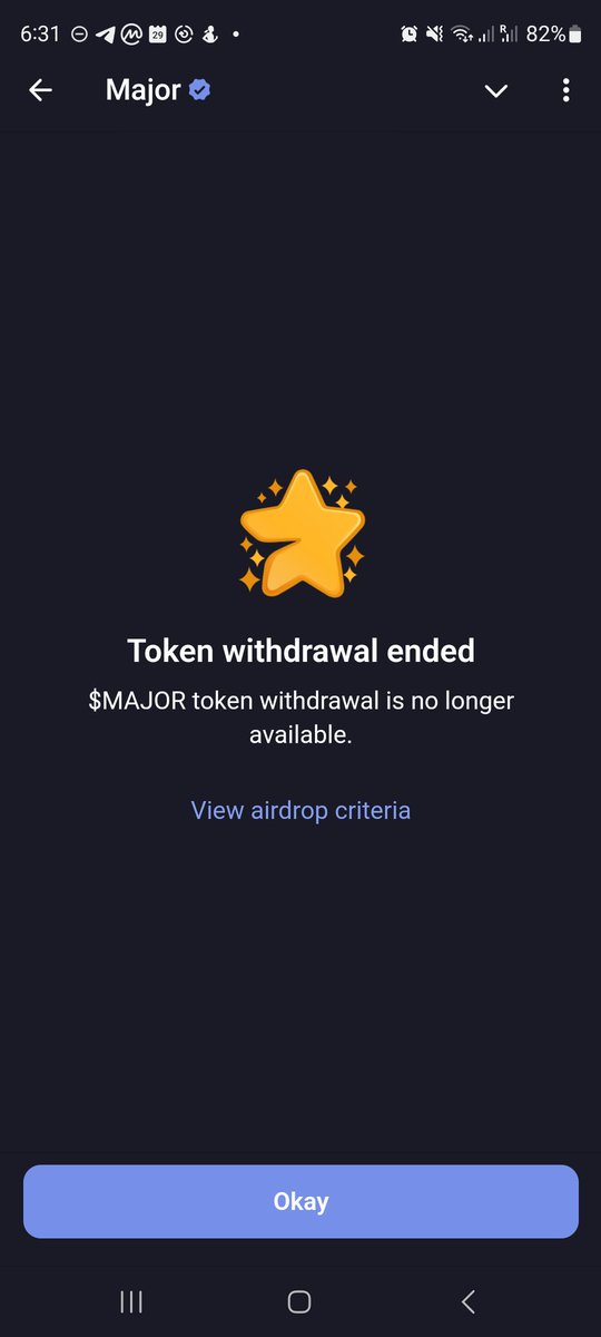 CryptoEveryone's tweet photo. @majoroftelegram I met all the criteria but missed the claim. Please help. Could you please re-open the claim period? https://t.co/lbSdwhsR2j