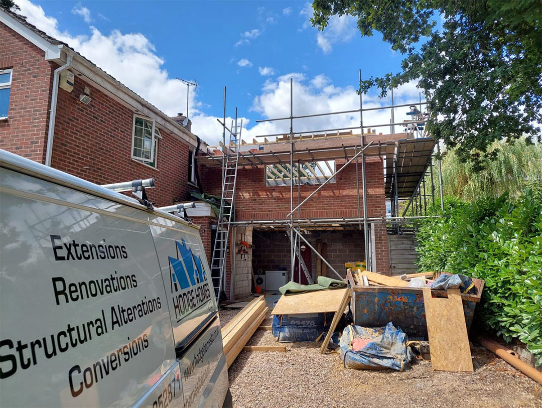 It's that time of year when you have people over to party or stay. It's also when people realise they need more space and wonder how they can change their homes to make it. If you're thinking about an extension or conversion in the new year, give us a call.
