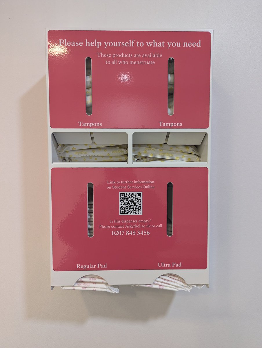 Highly impressed with my visit to <a href="/KingsCollegeNHS/">King's College NHS</a> today and pleasently surprised at this in the  toilets.

Presgressive thinking!