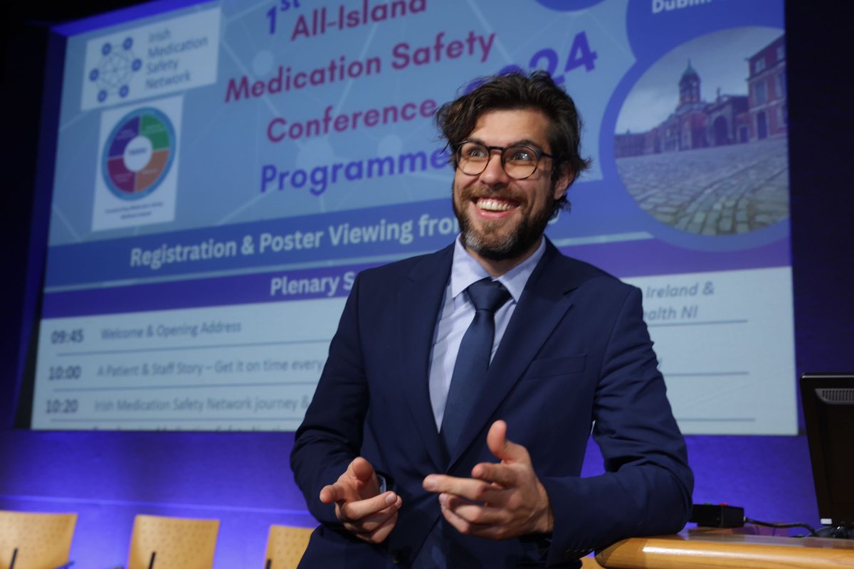 Health and Social Care Northern Ireland (@hsc_ni) on Twitter photo Dr. Gideon-Phil Meyer
Registrar in Emergency Medicine @ULHospitalsGroup talks about his experience of treating patients who have Parkinsonās.
āIt is important that our patients have a positive experience.ā
Ā
#AllIslandMedSafety24Ā Ā Ā Ā Ā Ā Ā Ā Ā Ā #Medsafety24
<a href="/IMSN_IE/">IMSN</a>
<a href="/PFPS_Ireland/">PatientsForPatientSafetyIreland</a> Dr. Gideon-Phil Meyer
Registrar in Emergency Medicine @ULHospitalsGroup talks about his experience of treating patients who have Parkinsonās.
āIt is important that our patients have a positive experience.ā
Ā
#AllIslandMedSafety24Ā Ā Ā Ā Ā Ā Ā Ā Ā Ā #Medsafety24
<a href="/IMSN_IE/">IMSN</a>
<a href="/PFPS_Ireland/">PatientsForPatientSafetyIreland</a>