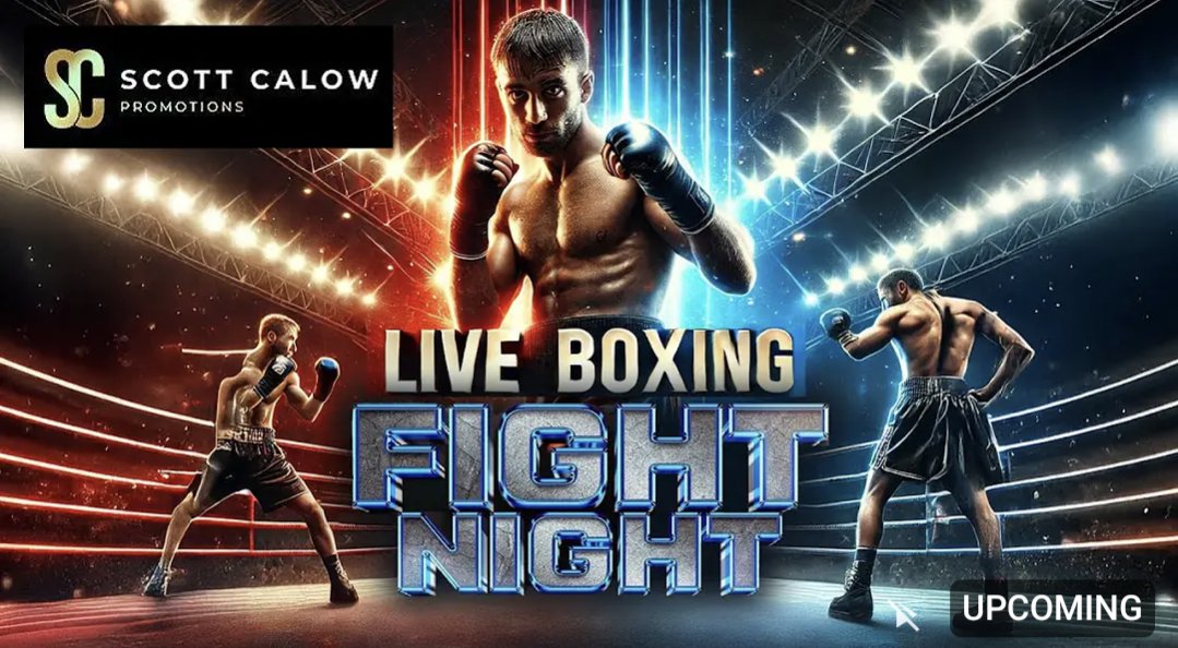🔥💥🥊 Live action returns to FightZone 🥊💥🔥
📺 Streaming for FREE on all FightZone Platforms tomorrow, join us for this packed card from Nottingham 📺

#Fightnight #livestream #liveboxing #fightzone #scottcalow #winnerswin