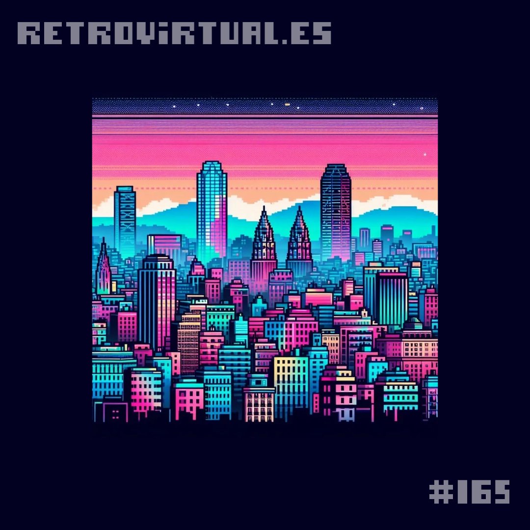 RetroVirtualX's tweet image. 🌆 Horizonte de Neón 🌆

👾🌇 ¡Viaja a una ciudad de edificios luminiscentes con @RetroVirtualX #165!

✨🌆🌇🌆✨
#RetroVirtual #PixelArt #ModaUnisex #MarcaDeRopa #HorizonteDeNeón #Skyline