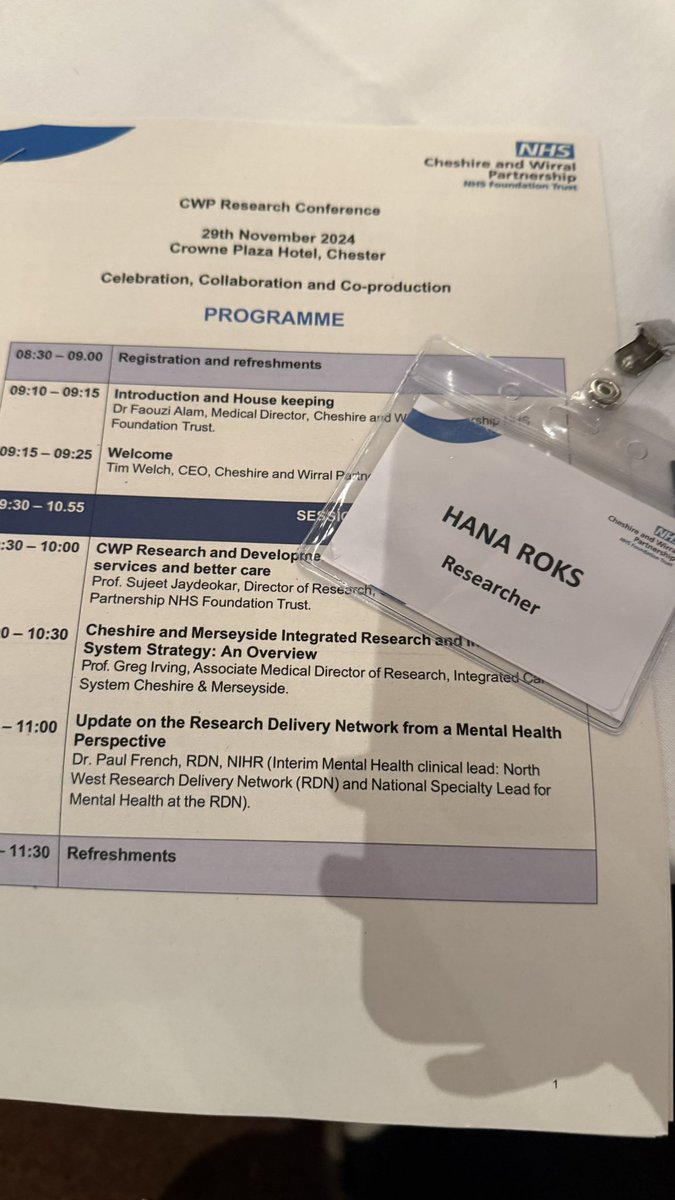 Hana Roks (@wanderhanxzo) on Twitter photo Excellent day so far at <a href="/cwp_research/">CWP Research Team</a> Conference.
Celebration, Collaboration and Co-production. Excellent day so far at <a href="/cwp_research/">CWP Research Team</a> Conference.
Celebration, Collaboration and Co-production.