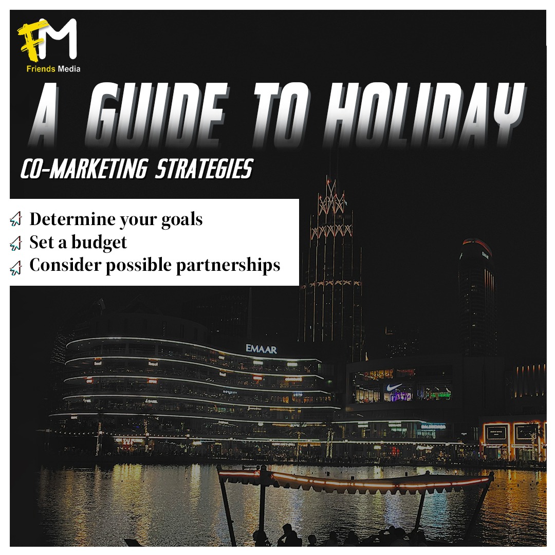 friendmedia's tweet image. 🎄 Plan Your Holiday Campaign!

Boost your marketing efforts with these co-marketing strategies:
✈️ Determine your goals
✈️ Set a budget
✈️ Consider possible partnerships

💡 Start strategizing now!

#HolidayMarketing #CoMarketing #FriendsMedia