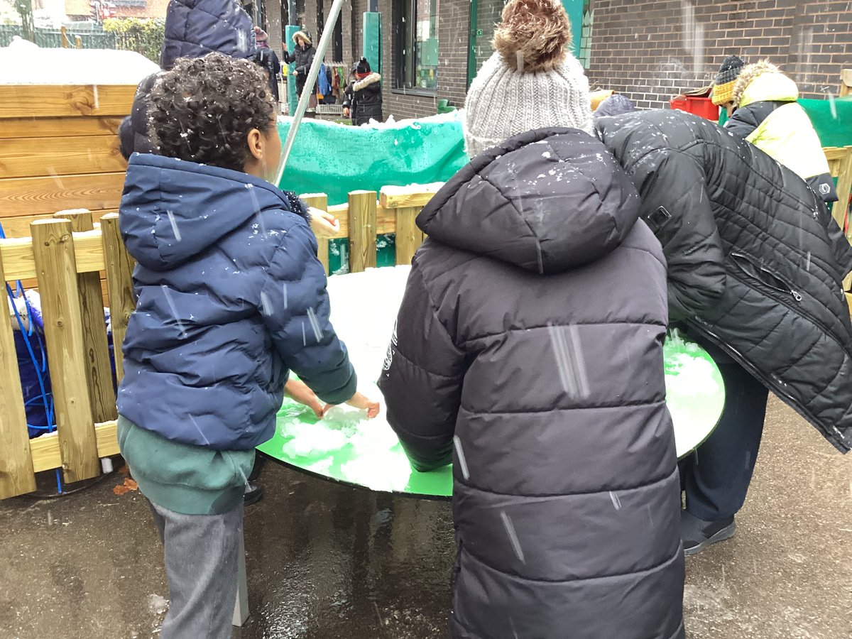 The Acorn Room has been busy learning the Makaton signs for weather and singing our weather song. We were so excited to finally see snow!