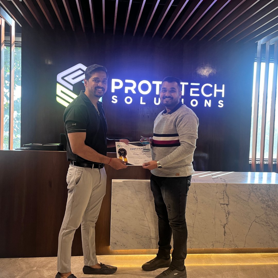 ProtoTechSoln's tweet image. Wow, what an incredible journey this quarter has been! 🎉 Congratulations to all the award winners and nominees who shined bright this quarter! 🌟 Your achievements inspire us to keep pushing boundaries and striving for excellence. 💪
#QuarterlyAwards #ProtoTechSolutions