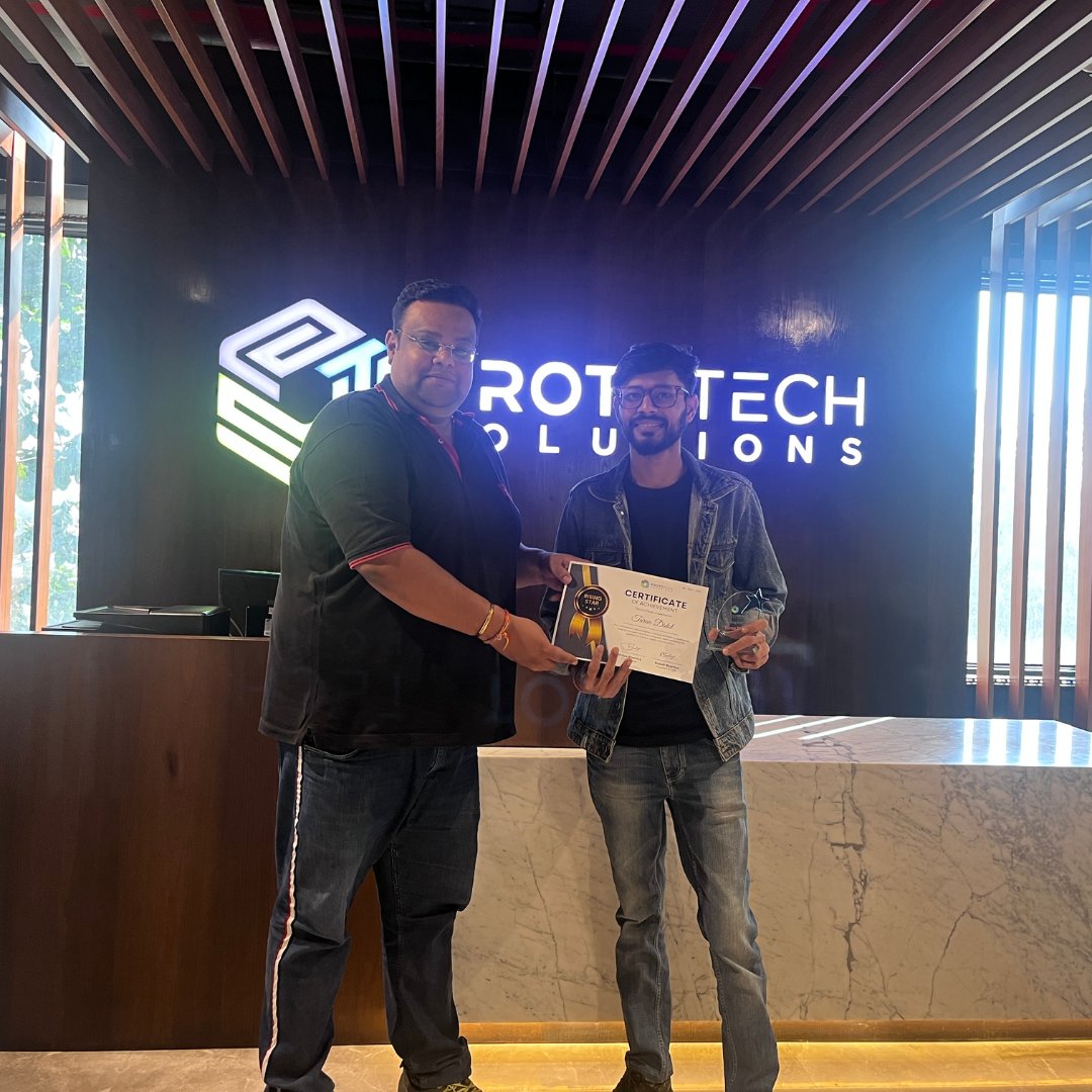 ProtoTechSoln's tweet image. Wow, what an incredible journey this quarter has been! 🎉 Congratulations to all the award winners and nominees who shined bright this quarter! 🌟 Your achievements inspire us to keep pushing boundaries and striving for excellence. 💪
#QuarterlyAwards #ProtoTechSolutions