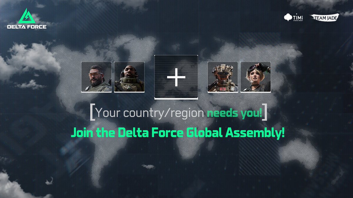 DeltaForce_Game's tweet image. Check out the second of our hot community events👇

Get ready to team up with your friends and boost your country’s standings in our Global Assembly event🌎

Here’s how it works:

✅Head over to the event page here: playdeltaforce.com/act/globalchal…

✅Complete daily tasks to earn rewards!…