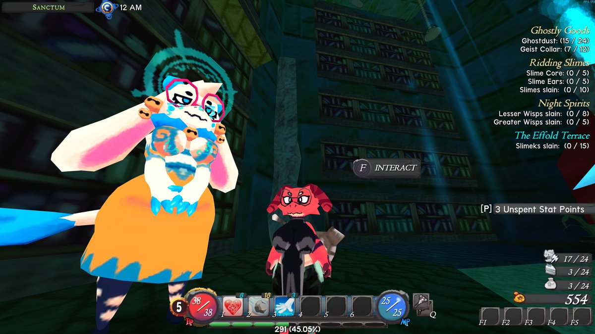 Syntaxd007's tweet image. I'm kind of digging the nerdy mage look #Atlyss