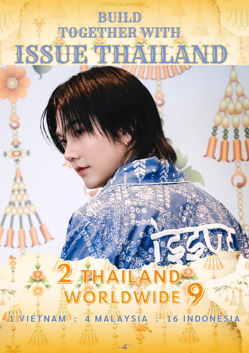 CONGRATULATIONS BUILD JAKAPAN 👏 

WE DID AMAZING EVERYONE 🥳🥳

BUILD TOGETHER WITH ISSUE THAILAND
#SilkFestival2024xBuild
<a href="/JakeB4rever/">BIU.</a> #BuildJakapan