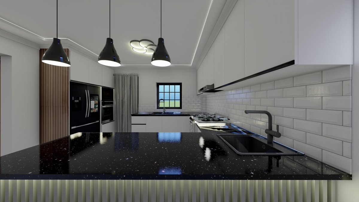 Charles_Barake's tweet image. What I&apos;ll bring to the Table?well..
✅ Functional Breakfast Table with pendants
✅ Adjusting the cabinet to the bulkhead
✅ Tall unit and Fridge provision
✅ Best workmanship #Modernvibes,#TimelessElegance #Innovation #elegance
        (Ready for Renovation)