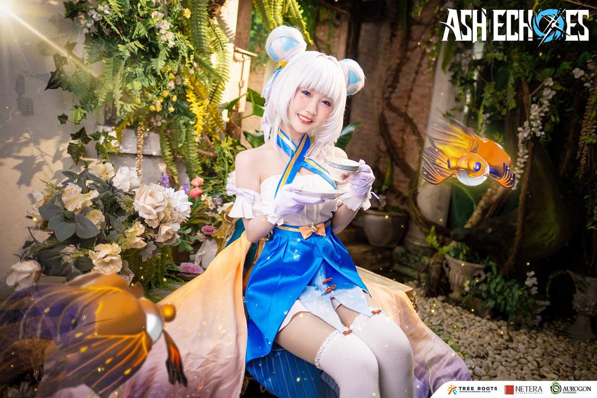 AshEchoesTH's tweet photo. น้องปลาทอง Ryusei ที่หลุดมาในโลกแห่งความจริงชัด ๆ 🌍
กับน้องมินตัน ❤️ ที่ได้มา Cosplay งู้ยยย น่ารักมากก 

พร้อมแล้วโหลดเกมได้ที่นี่:
📱 Mobile download: https://t.co/IADL3j27H3
💻 PC download: https://t.co/DiQRMGLfIm

#แท็กทีมความมันส์สนั่นมัลติเวิร์ส
#AshEchoesThailand 
#AshEchoesTH 
#AshEchoes 
#TREG 
#srpg
#มินตัน