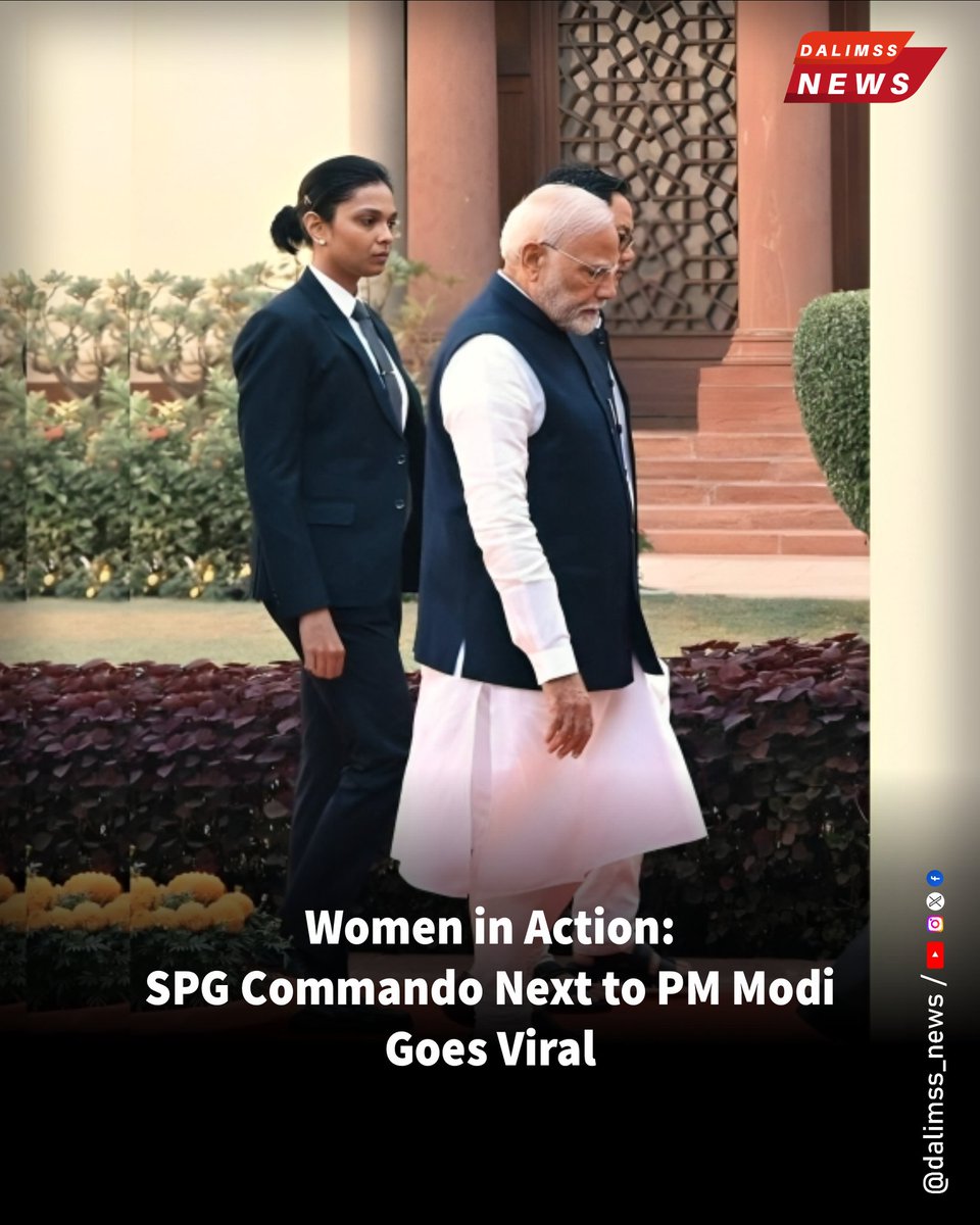 Spg Commando Modi A photo of a female commando in Prime Minister Narendra Modi's security ...