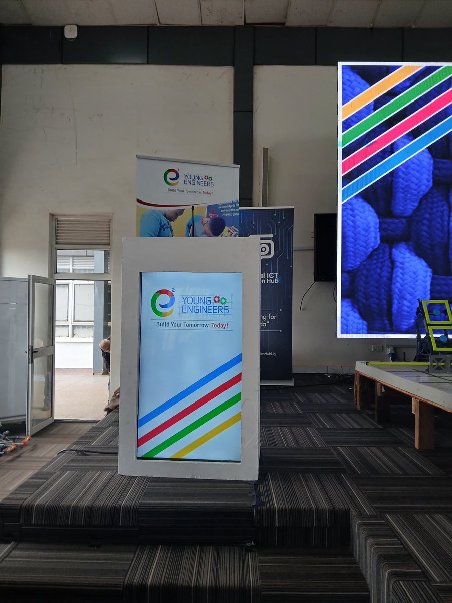 MbahoJoshua's tweet photo. Today is another milestone in Uganda's education. Uganda's premier STEM event is today! National STEM & Robotics Ed Championship, everything is set. Don't miss it! #YoungEngineers #UGRobotics2024 #RobotsInUganda https://t.co/Dwcv7Zu1Iw