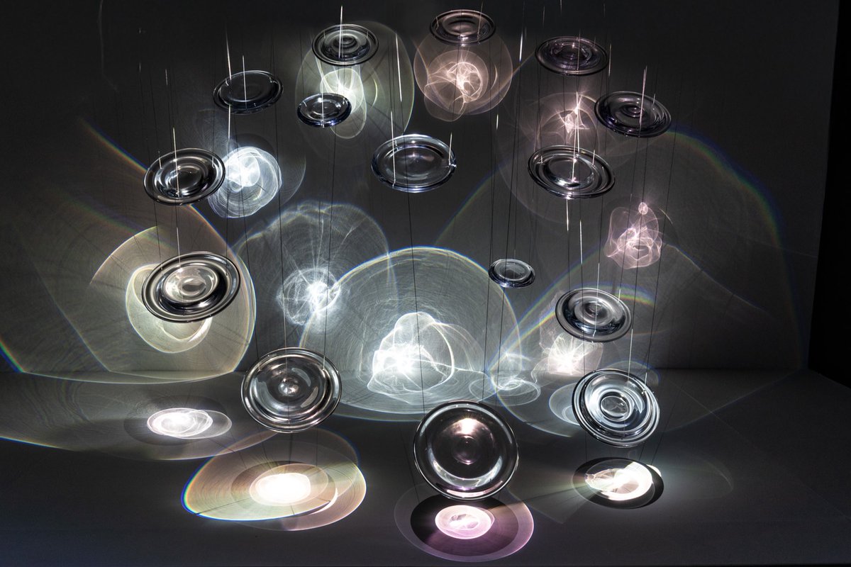 Gossamer (The Empty Mirror of the Sky), 2024
—
Mobilising the sun’s passage in the sky, compressed into a boundless perpetual cycle, mediated by glass lenses - a dissolution of the passage of time <a href="/NoorRiyadhFest/">نور الرياض</a>