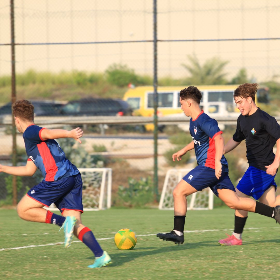 DwightSchoolDXB's tweet image. Yesterday, our U13 and U16 boys football teams took to the pitch to take on RGS and GWA, in their last league games of the term. 

Dwight U13 Boys vs RGS - Win 5-1
Dwight U16 Boys vs GWA - Win 5-0

#SparkOfGenius #DwightSchoolDubai #IB