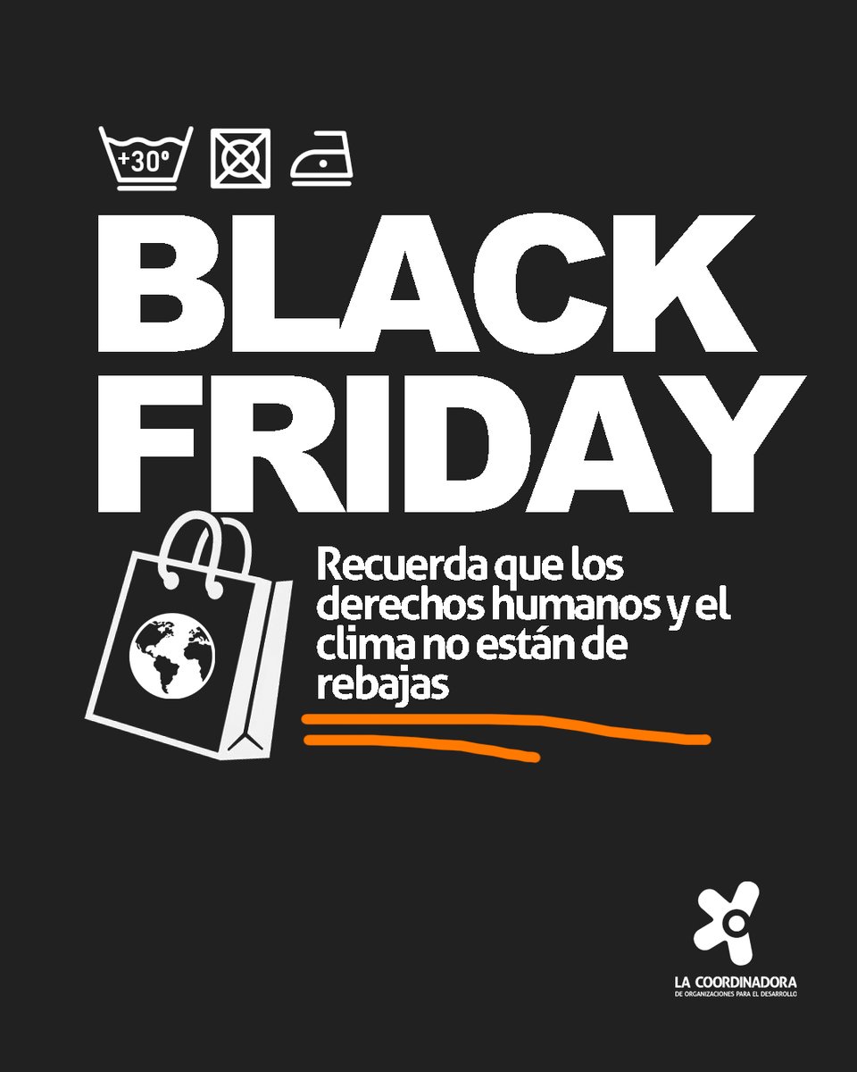 Recuerda que los derechos humanos y el clima no están de rebajas #BlackFriday 

Las circunstancias importan. 
Las consecuencias también

Los derechos humanos y el clima lo agradecerán ⏬