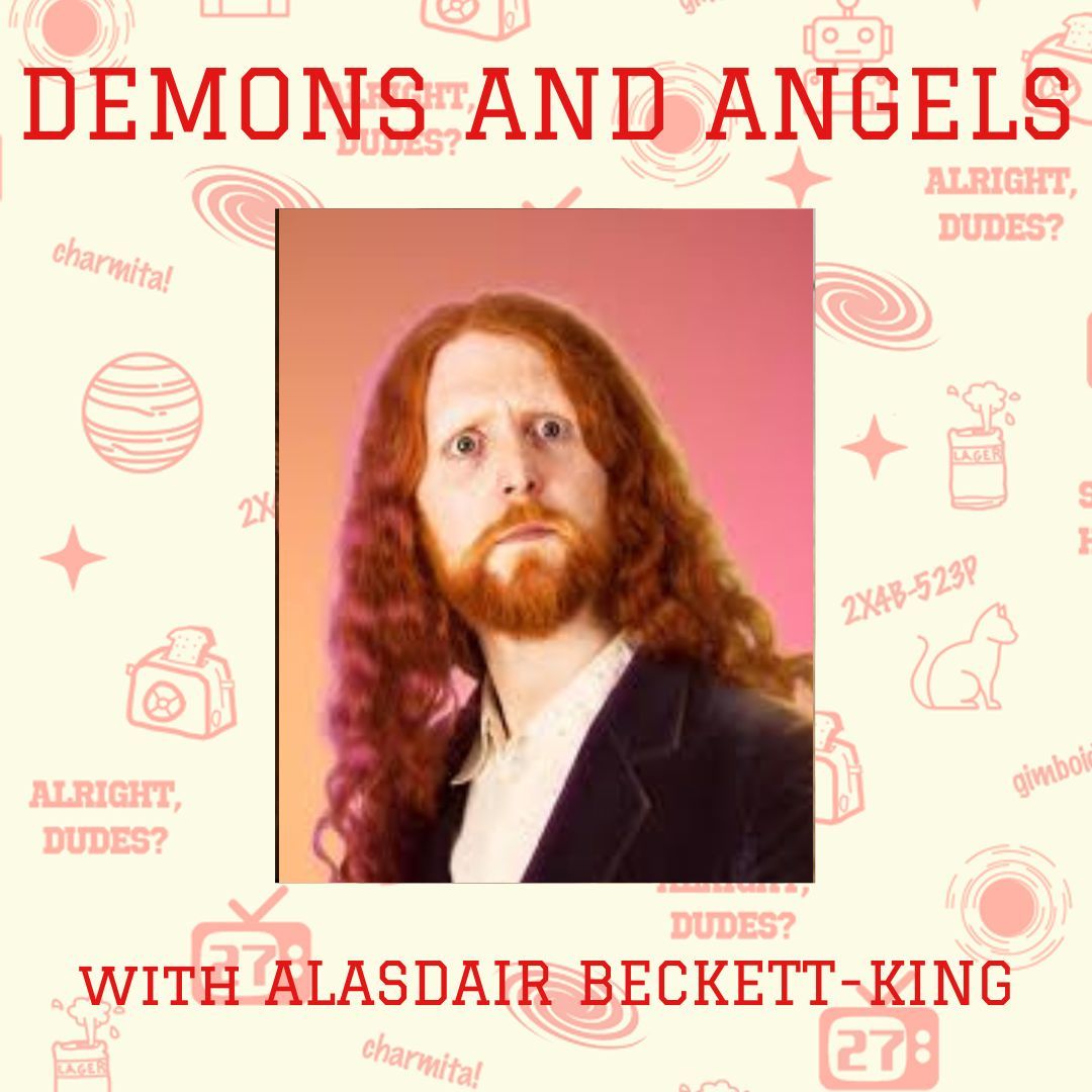 Better Than Life: A Red Dwarf Podcast (@itsbtlpod) on Twitter photo It’s Demons and Angels day! Covering this hellish episode with us is the angelic <a href="/MisterABK/">Alasdair Beckett-King</a> LinkTree in bio. #reddwarf #smeghead #boysfromthedwarf #itsbtlpod It’s Demons and Angels day! Covering this hellish episode with us is the angelic <a href="/MisterABK/">Alasdair Beckett-King</a> LinkTree in bio. #reddwarf #smeghead #boysfromthedwarf #itsbtlpod
