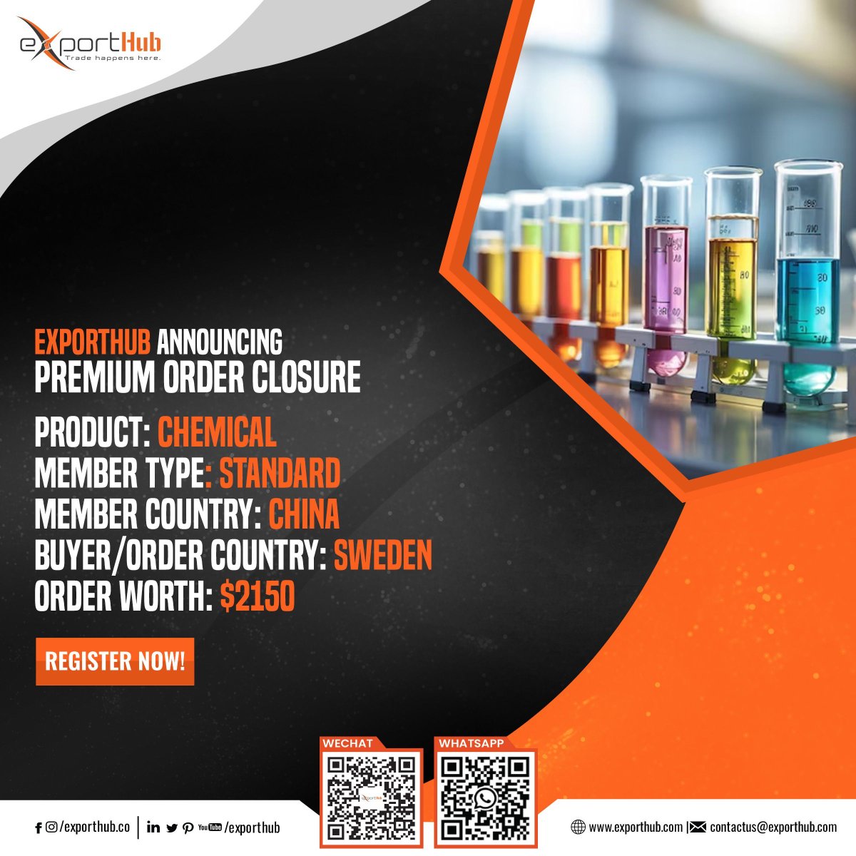 Join Us Now for Real, Recent, Relevant, Responsive Buyers. 
Join Now!
exporthub.com/premiumservice… 
#ExportHub #B2B #International #Trade #Opportunities #Import #Export