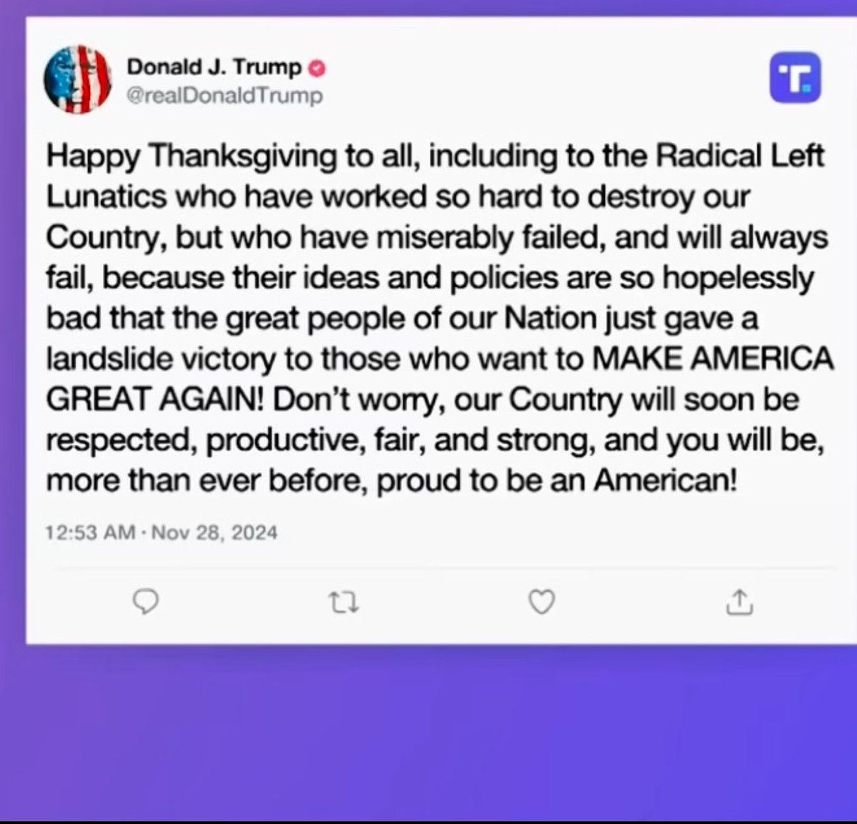 No one speaks to me like that! You understand #trumpy 
I do not except bad behavior from anyone! You can never be my #President I’m not the radical left SMH 🤡 <a href="/TheDemocrats/">Democrats</a> <a href="/KamalaHarris/">Kamala Harris</a> @RepAdamSchiff <a href="/jimmykimmel/">Jimmy Kimmel</a> <a href="/kathygriffin/">Kathy Griffin</a> <a href="/MayorOfLA/">Mayor Karen Bass</a> <a href="/briantylercohen/">Brian Tyler Cohen</a> <a href="/RandyRainbow/">Randy Rainbow</a>