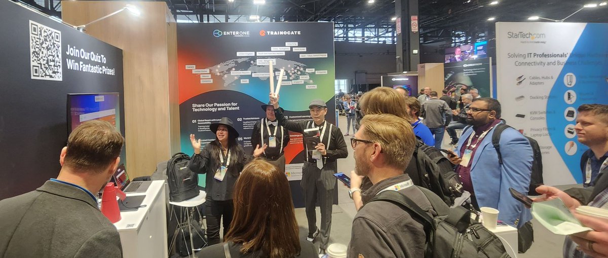 trainocategroup's tweet photo. It's been a week since the Microsoft Ignite curtains closed, and we're already feeling nostalgic for the incredible energy and connections made. 🌟

Thank you @Microsoft for hosting such an incredible event; also to our beloved partners and customers who made it so memorable. ✨ https://t.co/Ua6cXSXYju