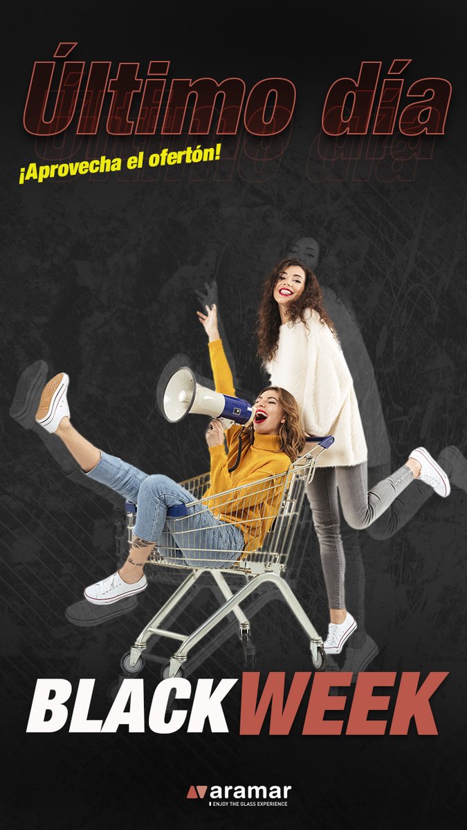 ¡Último día de Black Week! 🎉

¡Aprovecha las mejores ofertas antes de que se acaben! 🕒

#aramar #blackfriday #BlackWeek #herrajes #vidrio