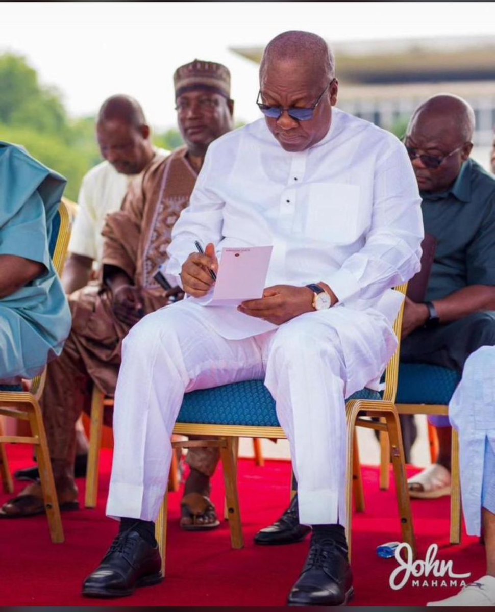 Happy birthday Mr. President 🎁
The flag bearer of the National Democratic Congress (NDC)