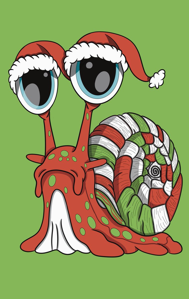 Dashing through the snow season is here!!!

Some #slimelife holiday drops coming up.

<a href="/WAXSnailGang/">WAXSnailGang®️</a> <a href="/WAX_io/">WAX</a> #nfts