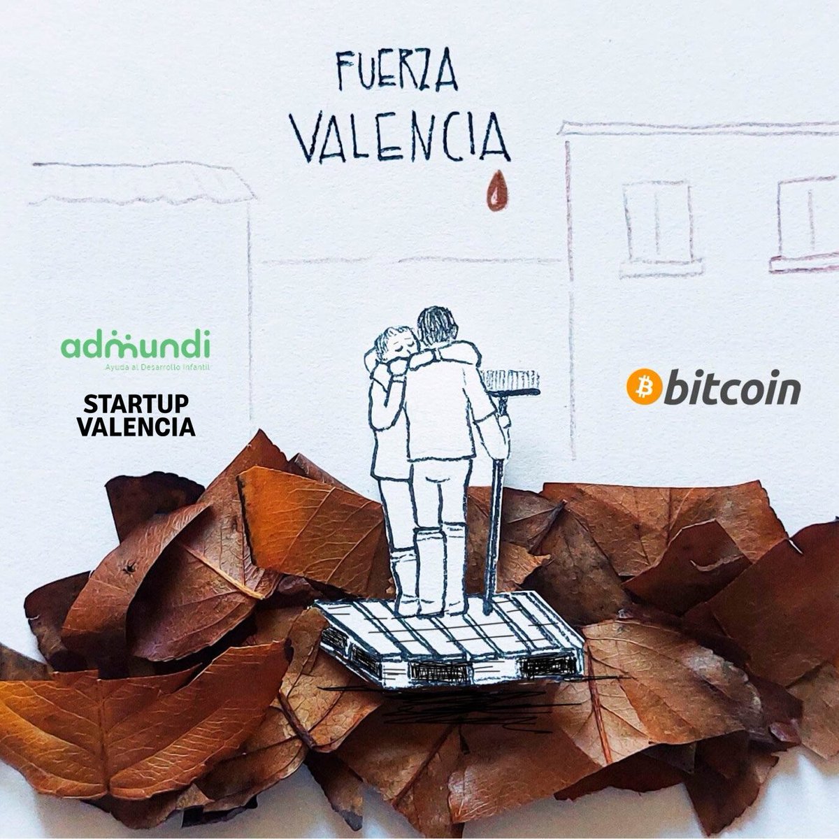 Decentralized #FREESAMOURAI ₿丰⚡ (@decentralized_b) on Twitter photo Hace un mes de lo sucedido en Valencia y aún queda mucho por hacer, los amigos de esa Comunidad siguen trabajando y buscando ayudar!
Si esta en tus manos continuar ayudando, no dudes en hacerlo.
Fuerza Valencia!!!
Crowdfunding de ayuda a Valencia:
pagos.dinerosinreglas.com/apps/NrhnoEsBC… Hace un mes de lo sucedido en Valencia y aún queda mucho por hacer, los amigos de esa Comunidad siguen trabajando y buscando ayudar!
Si esta en tus manos continuar ayudando, no dudes en hacerlo.
Fuerza Valencia!!!
Crowdfunding de ayuda a Valencia:
pagos.dinerosinreglas.com/apps/NrhnoEsBC…