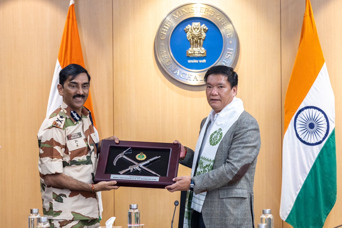 PemaKhanduBJP's tweet photo. This visionary initiative, proposed to Hon’ble PM Shri Narendra Modi Ji and his team earlier, has now borne fruit! Through this collaboration, ITBP has opened its arms to procure fresh, locally-grown produce directly from our farmers—a win-win for the government, farmers and ITBP alike.

2/2