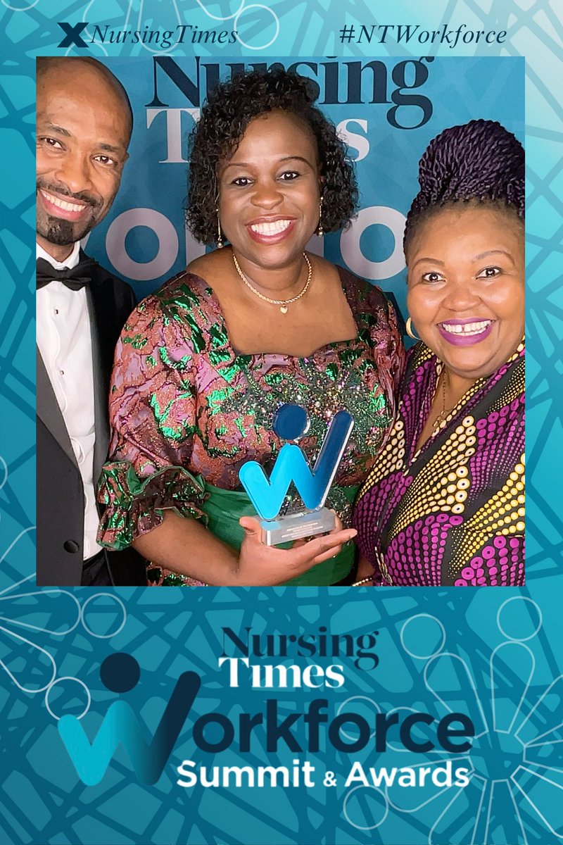 So great to see so many inspirational friends at the #NTWorkforce #NursingTimesAwards 💜🏆
