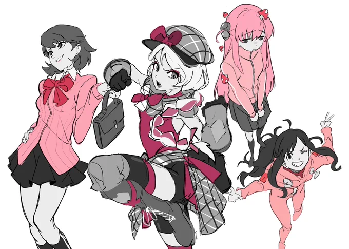 Some of my favorite pink girlies 