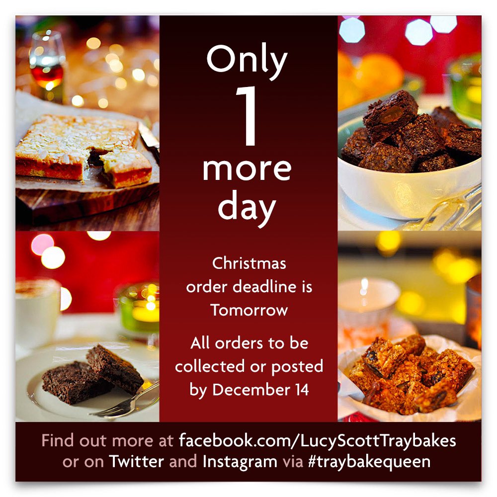Lucy Scott Traybakes tweet media