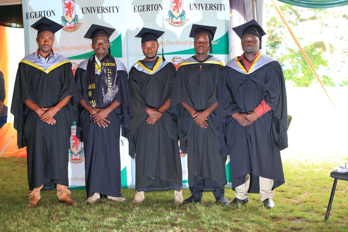 Today as we celebrate Egerton@85, I say congratulations to us, us who made it through the murky waters. A place where not everyone servives till the end. For some they drop along the way, others get worn out after finishing. It was hard I must say but we made it.
#Egerton@85