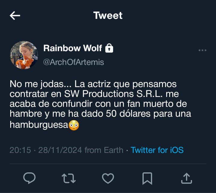 Alexiss Mocçia/Writter/RPG/account fan tweet media