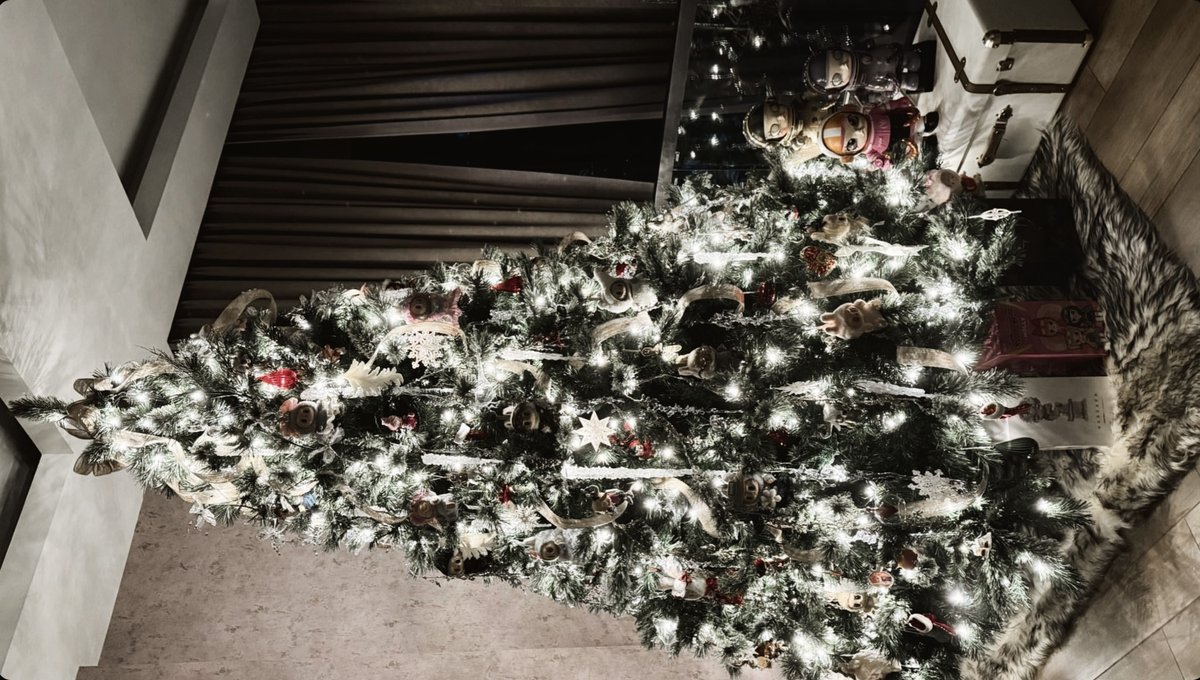 my  christmas  tree  this  year  is  filled  with  the  charm  of  Labubu!  may  this  festive  spirit  bring  joy  to  everyone!