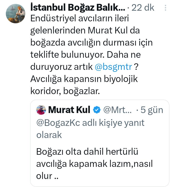 gemitrafik's tweet photo. Boğazda #balık avcılığı;
a) Tamamen #durdurulmalı,
b) #Kontrollü yapılmalı,
c) Ne alakası var! Önce #diğer etkenlere bakılsın,
d) #Viya böyle. https://t.co/K2ThZShauH