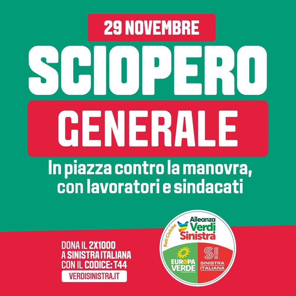 Sinistrait_'s tweet photo. #ScioperoGenerale https://t.co/Acnj1YTVth