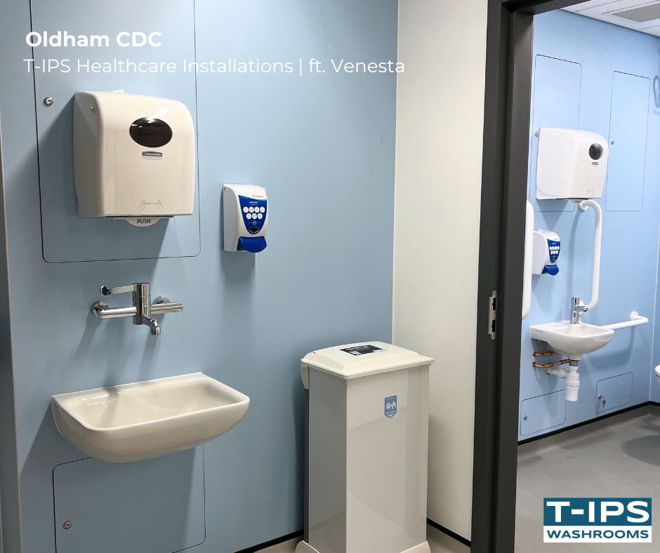 TWashrooms's tweet photo. Sharing something we're really proud of this #Friday 😌 We had some great feedback on this recent #Healthcare install we carried out at the new Community Diagnostics Centre in Oldham. 

Watch out for our full case study write up on our website coming soon 👀

#FeelGoodFriday https://t.co/IXiSEmfUja