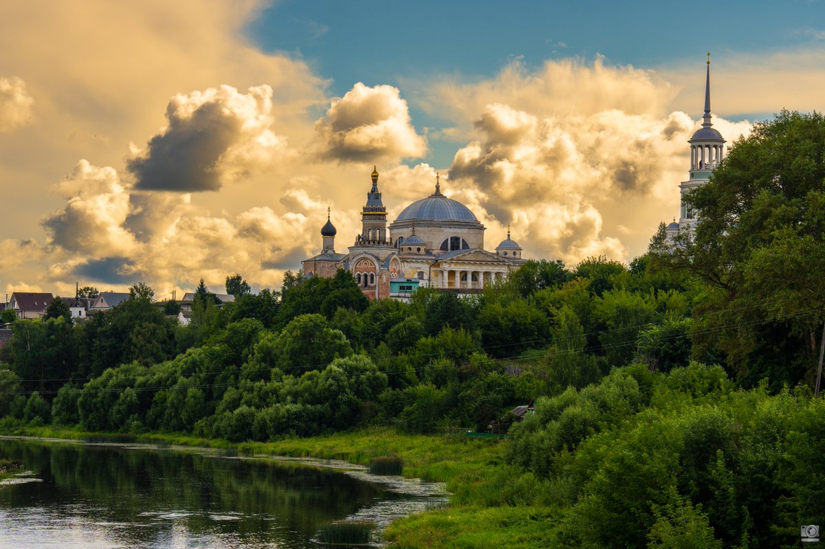 _MariaZakharova's tweet image. Good morning! (Borisoglebskiy Monastery, Torzhok, Russia)