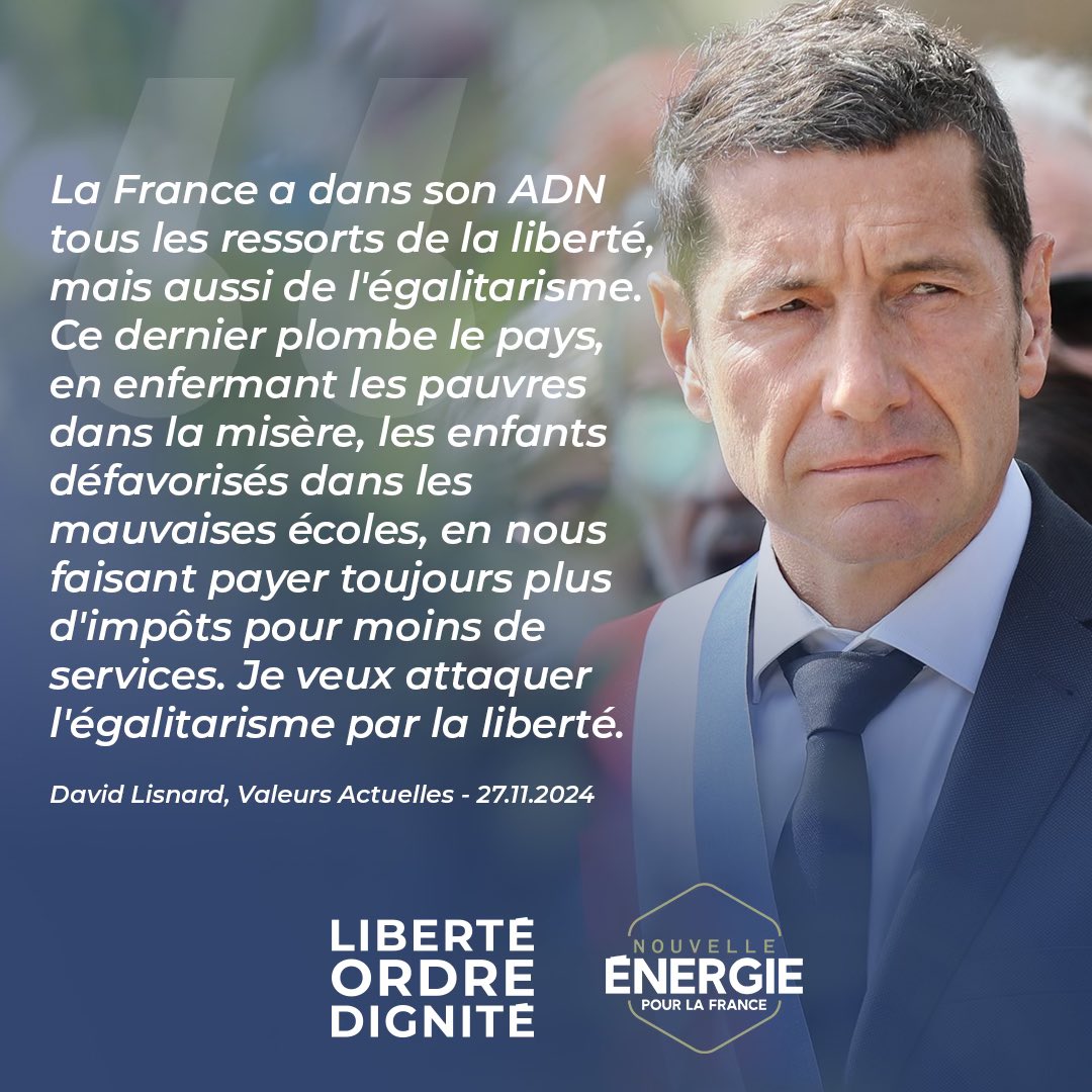 📰 Cette semaine <a href="/davidlisnard/">David Lisnard</a> est à la Une de <a href="/Valeurs/">Valeurs actuelles ن</a> ! Retrouvez sa grande interview en kiosque ou directement en ligne : valeursactuelles.com/clubvaleurs/po…