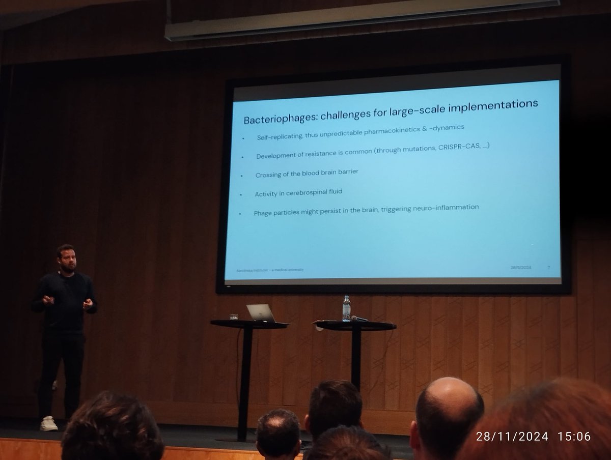 Niels Vander Elst (@vanderelstniels) on Twitter photo It was a pleasure introducing all at the departmental #neuro retreat at <a href="/karolinskainst/">Karolinska Institutet</a> to our recent work on #phage #endolysin to improve antibiotic resistant #pneumococcal #meningitis treatment 🫁 Hope you enjoyed the story, you were privileged hearing it first ☺️ It was a pleasure introducing all at the departmental #neuro retreat at <a href="/karolinskainst/">Karolinska Institutet</a> to our recent work on #phage #endolysin to improve antibiotic resistant #pneumococcal #meningitis treatment 🫁 Hope you enjoyed the story, you were privileged hearing it first ☺️